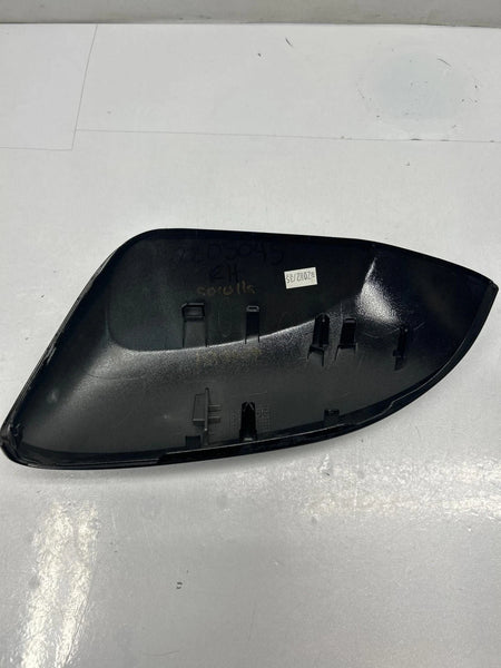 2021 TOYOTA COROLLA DOOR MIRROR COVER RIGHT SIDE ONLY COVER OEM H744 BLACK 209