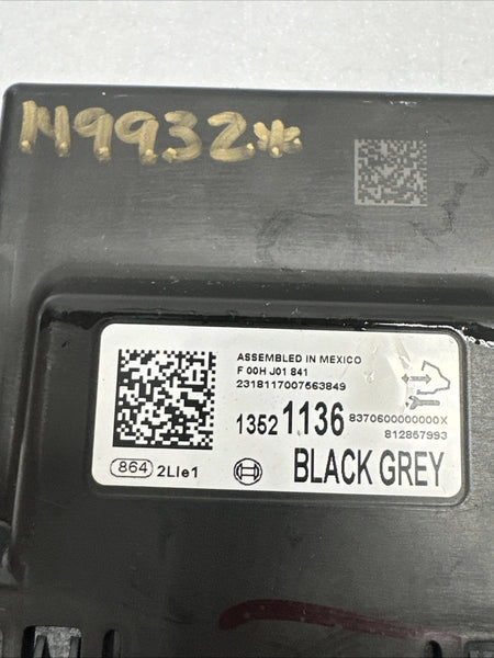 2018 TO 2024 CHEVROLET CAMARO DRIVE PARKING ASSIST CONTROL MODULE UNIT OEM 13521136