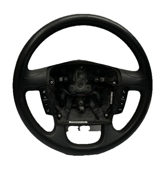 2014 TO 21 DODGE RAM PROMASTER 1500 STEERING WHEEL LEATHER RADIO CONTROLS 1ZT71JXWAA