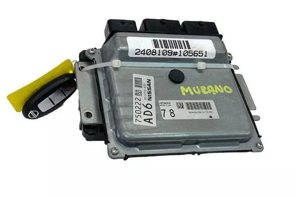 20 21 22 23 NISSAN MURANO ENGINE CONTROL UNIT ECU ECM BODY CONTROL AND KEY OEM 3.5L