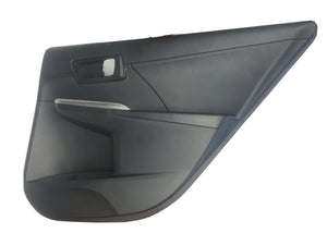 Moldura de panel de puerta trasera derecha para Toyota Camry 2012-2014, color negro, OEM 6763006C70C9
