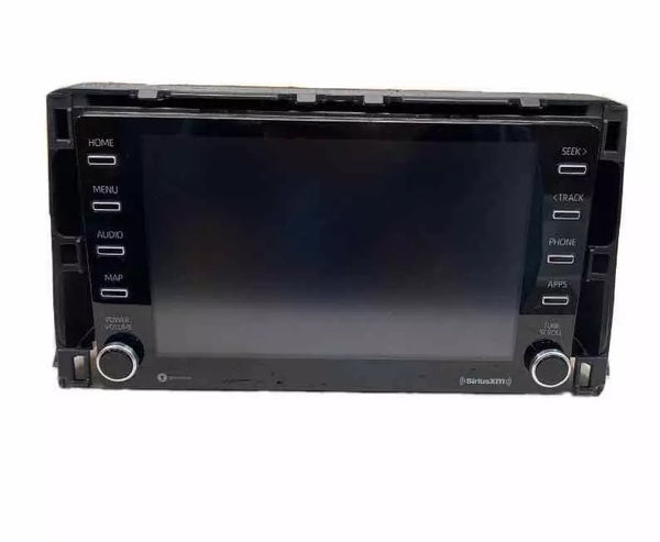 2021 TOYOTA COROLLA RADIO AM FM DISPLAY SCREEN & RECEIVER SED ASSY OEM 8614012610