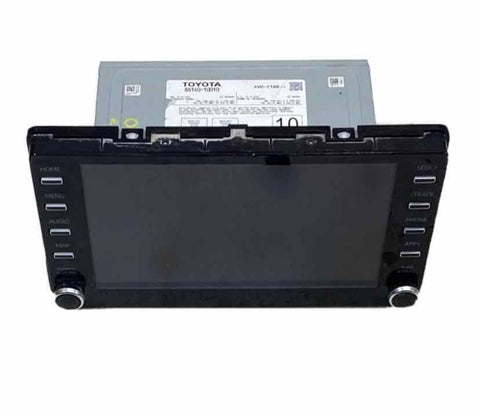 2019 TOYOTA CHR RADIO AM FM RÁDIO TELA DE EXIBIÇÃO E RECEPTOR ASSY OEM 8614010010