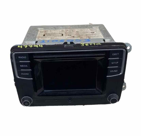 2018 VOLKSWAGEN JETTA NO GLI RECEPTOR DE RÁDIO CONJUNTO OEM 561035150B
