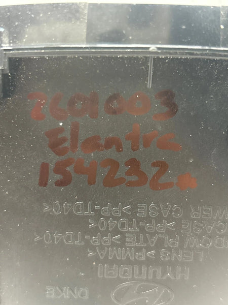 2020 HYUNDAI ELANTRA INSTRUMENT CLUSTER SPEEDOMETER SEDAN 2.0L 94051F3130 75K MILES