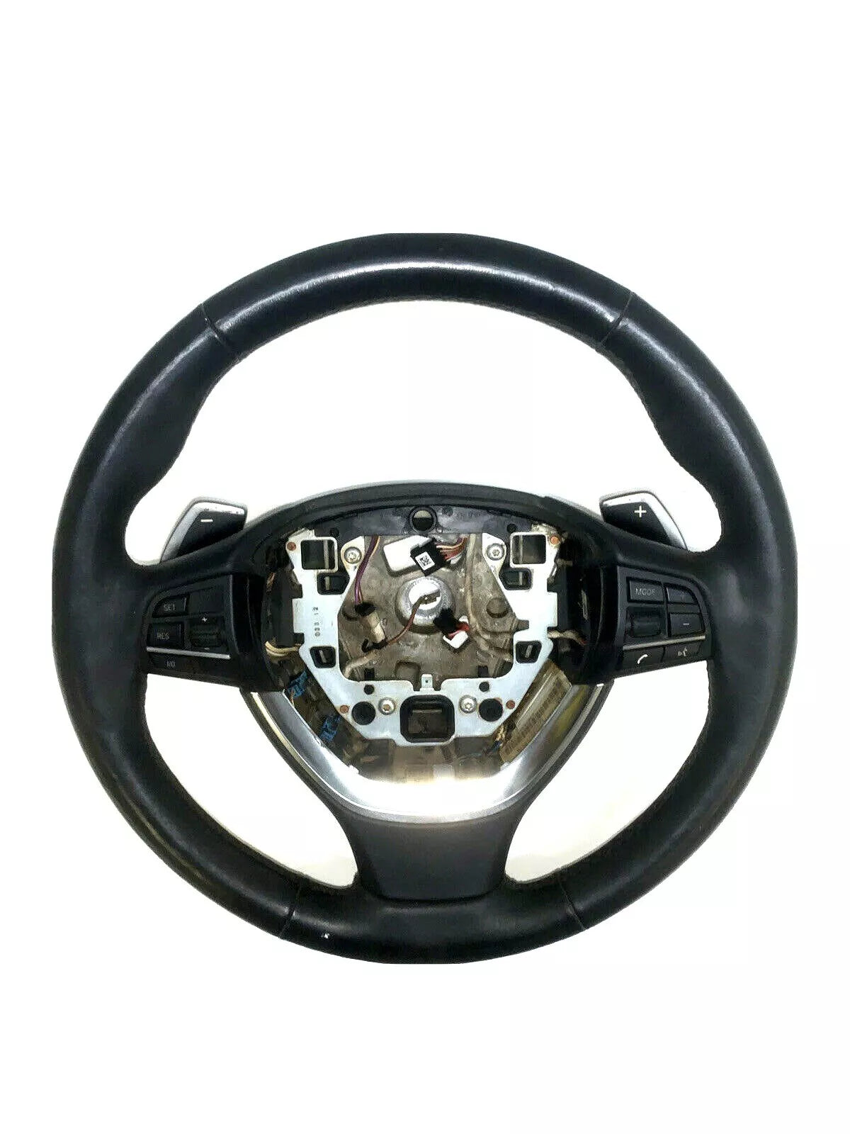 14 15 16 17 18 19 BMW 650I CONJUNTO DE VOLANTE DE CUERO NEGRO OEM 32307851231