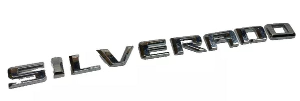 2019 20 21 22 23 CHEVROLET SILVERADO 1500 EMBLEMA DE PUERTA LETRAS SILVERADO ADORNO OEM