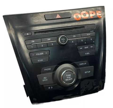 18 19 20 21 22 ACURA ILX RADIO AM FM RECEPTOR DE RADIO Y CONJUNTO DE CONTROL OEM 39100TX6A41