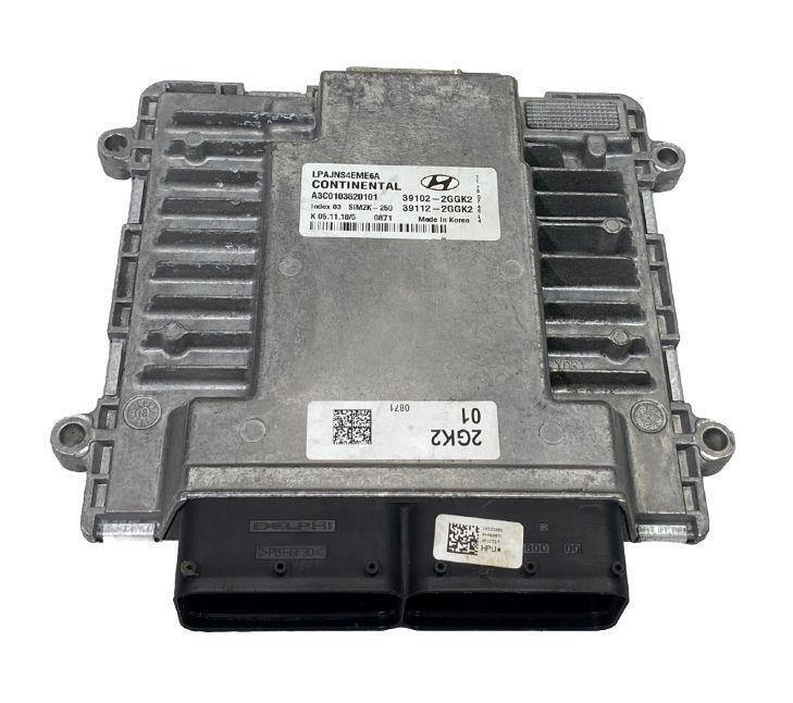 Hyundai Sonata engine control module 2019 ecm ecu brain box OEM calif 391122GGK2