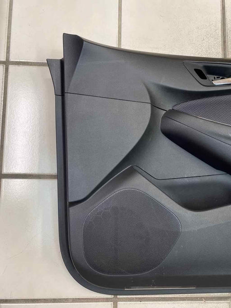 17 19 CHEVROLET CRUZE FRONT RIGHT DOOR TRIM PANEL OEM BLACK 84178541