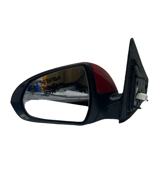 17 TO 20 HYUNDAI ELANTRA DOOR MIRROR LEFT SIDE SEDAN BLIND SPOT 87610F3020 EV RED
