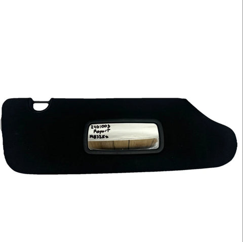 2017 2018 NISSAN ROGUE SPORT SUN VISOR RIGHT SIDE ASSEMBLY OEM BLACK 964006MA0A