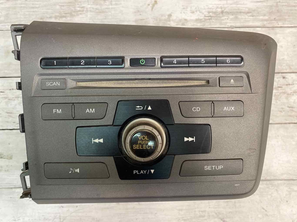 Honda Civic radio am fm 2012 radio receiver coupe lx assy OEM 39100TS8A31