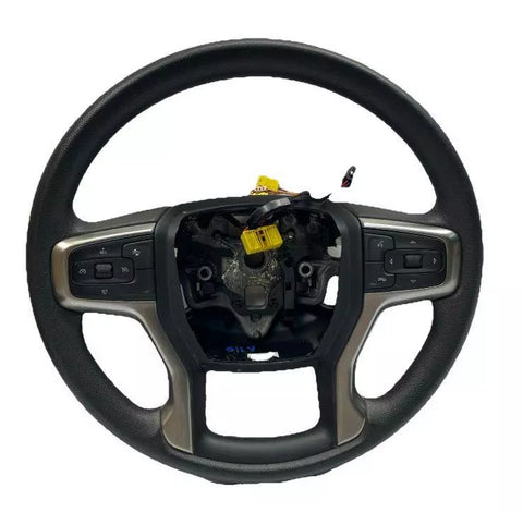 2019 TO 2022 CHEVROLET SILVERADO 1500 STEERING WHEEL CRUZ & AUDIO CONTROLS OEM 84946368