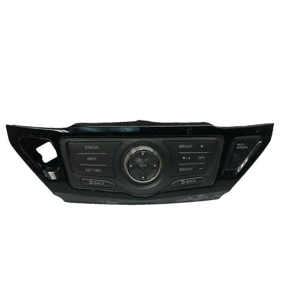 2013 TO 2016 NISSAN PATHFINDER RADIO AM FM SCREEN CONTROLLER OEM 3KA0A210250 283953KA0A