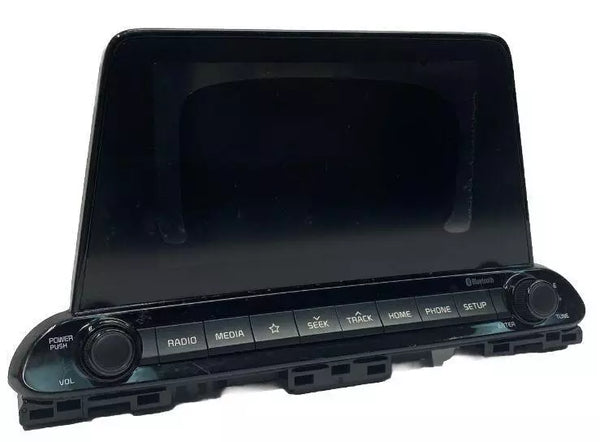 RECEPTOR DE RADIO AM FM CON PANTALLA KIA FORTE 19 20 21 SED US OEM 96160M7070WK VER FOTOS
