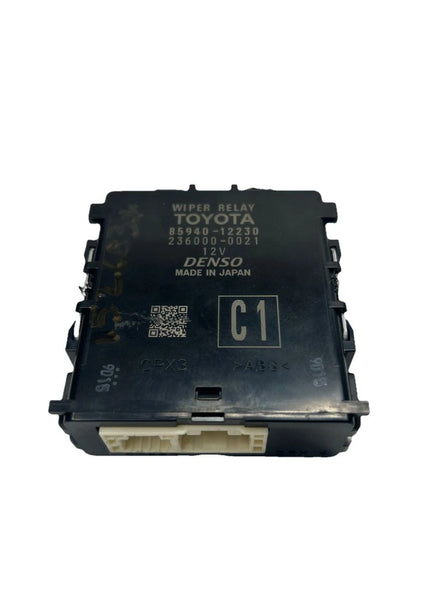 2022 TOYOTA COROLLA WIPER RELAY CONTROL MODULE UNIT ASSY OEM 8594012230