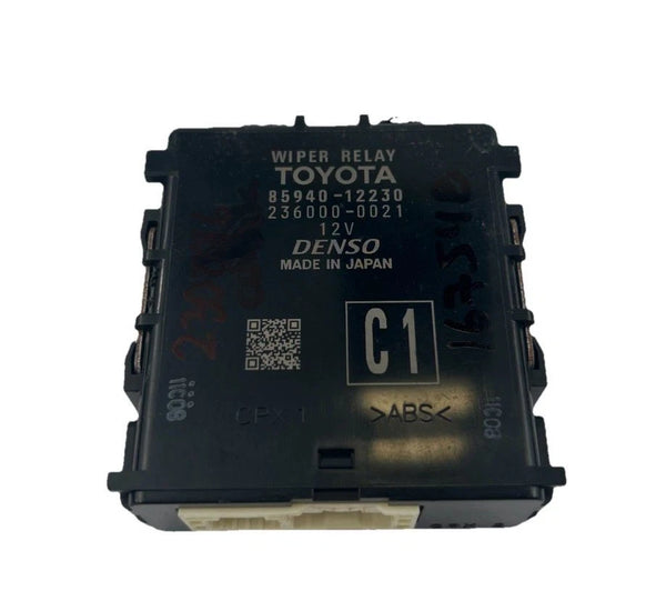2020 TOYOTA COROLLA WIPER RELAY CONTROL MODULE ASSY OEM 8594012230