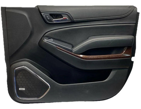 2015 TO 2020 GMC YUKON DOOR PANEL TRIM FRONT RIGHT SIDE ASSY OEM 84104171 BLACK