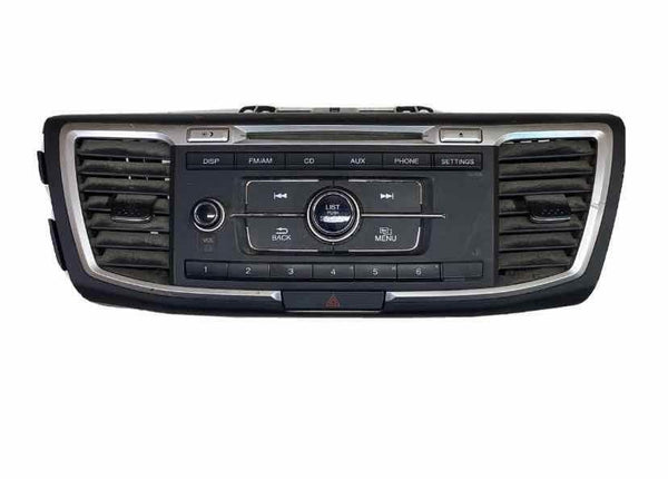 Receptor de radio AM/FM para Honda Accord 2013-2015, sedán, conjunto de radio, OEM 39100T2AA32