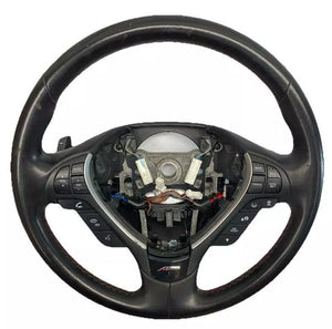 19 20 21 22 VOLANTE ACURA ILX NEGRO CON COSTURAS ROJAS DE CUERO ASPEC OEM 78501TX6A81ZE