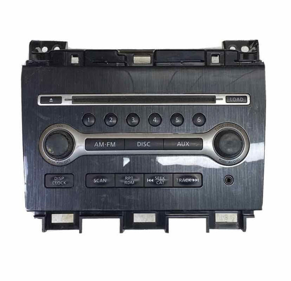 12 14 NISSAN MAXIMA S RADIO RECEIVER DARK WOOD TRIM OEM 281859DA0A