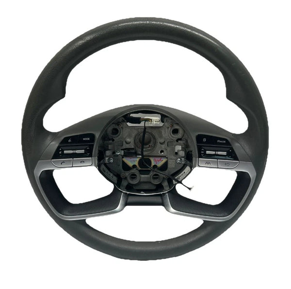 2021 22 2023 HYUNDAI ELANTRA STEERING WHEEL LEATHER GRAY ASSY OEM 56111AB000YFR