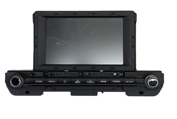 Hyundai Elantra rádio am fm 19 a 20 tela de exibição 5.0" sedan 96180F2UA0SSH