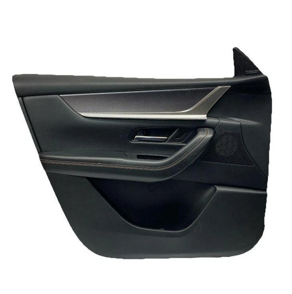 2024 MAZDA CX-90 DOOR PANEL TRIM FRONT LEFT SIDE BLACK LEATHER OEM KSR568450K