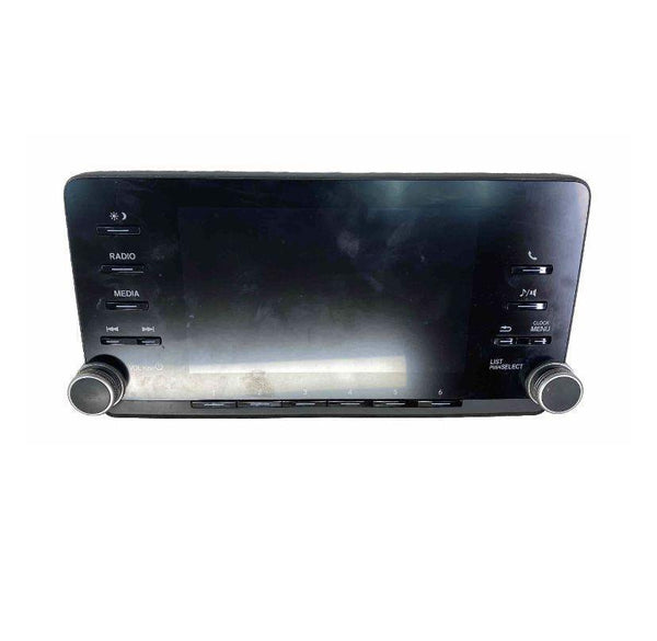 Honda Accord radio AM FM from 18 to 20 7.0" display screen assy OEM 39710TVAA01