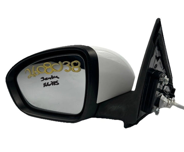 2020 2025 NISSAN SENTRA DOOR MIRROR LEFT SIDE ASSY OEM 963026LB0A CODE QM1 WHITE