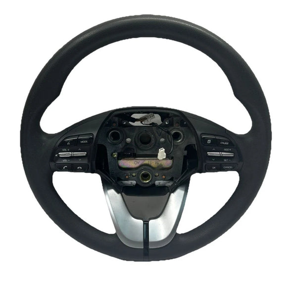 2020 HYUNDAI ELANTRA STEERING WHEEL US BUILT NO LEATHER ASSY OEM 56110F3260SSH