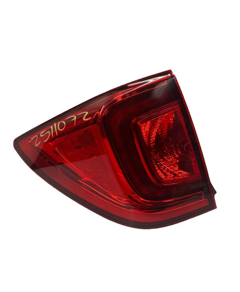 2016 TO 2022 HONDA PILOT TAIL LIGHT LEFT SIDE QUARTER PANEL MOUNTED ASSY
