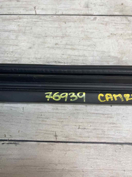 Toyota Camry window strip 2018 2023 weather moulding rear left side OEM