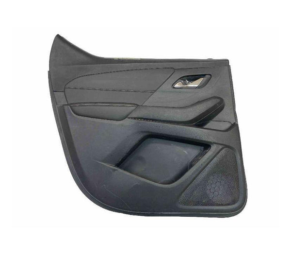 Moldura de panel de puerta trasera izquierda para Chevrolet Traverse 2018-2023, color negro, OEM 84824175 