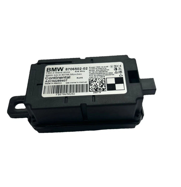 2020 BMW X2 RADIO RECEIVER CONTROL MODULE UNIT ASY