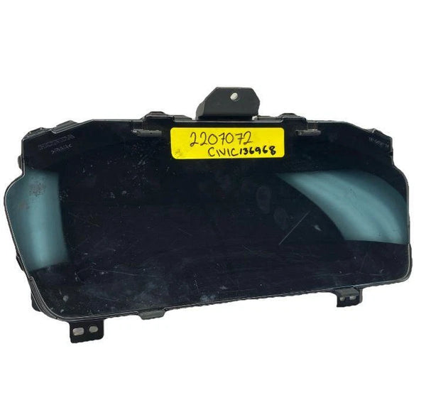 2022 TO 2024 HONDA CIVIC INSTRUMENT CLUSTER SPEEDOMETER CLUSTER ASSY OEM 78100T21A72