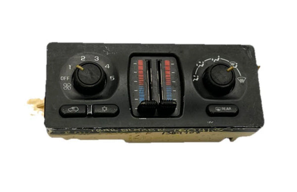 2003 TO 2006 CHEVY TRAIL BLAZER CLIMATE CONTROL HVAC AC MANUAL PANEL OEM 15195333
