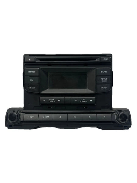 2018 HYUNDAI ELANTRA RADIO AM FM RECEIVER US SEDAN CD PLAYER ASSEMBLY 96170F2100