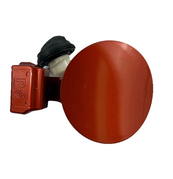 14 19 KIA SOUL FUEL TANK DOOR GAS CAP LID ASSY OEM 69510B2000 ORANGE/BLACK AAQ
