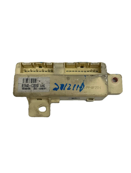 2016 HYUNDAI SONATA IGNITION CONTROL MODULE UNIT ASSY OEM 91940C2010