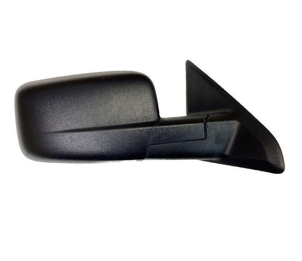 Dodge Ram door mirror 2013 2022 right side black textured 6X9" OEM 68147862AQ