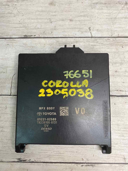 Toyota Corolla body control 20 22 bcm mpx multi network unit OEM 8922102580