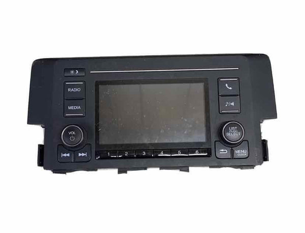 17 18 HONDA CIVIC SEDAN LX MERCADO DOS EUA RÁDIO DISPLAY E RECEPTOR OEM 39100TBAA11
