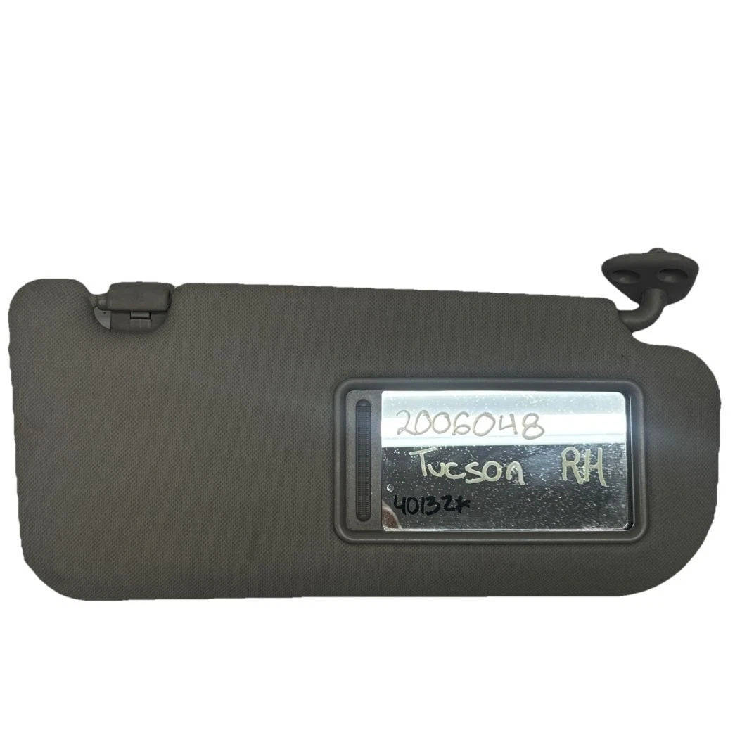 2010 TO 2015 HYUNDAI TUCSON SUN VISOR RIGHT PASSANGER SIDE ASSY OEM 852202S080MCH