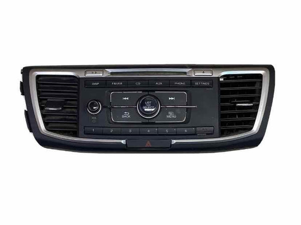 Receptor de radio AM/FM para Honda Accord 2014-2015, sedán, conjunto híbrido, OEM 39100T3ZA21