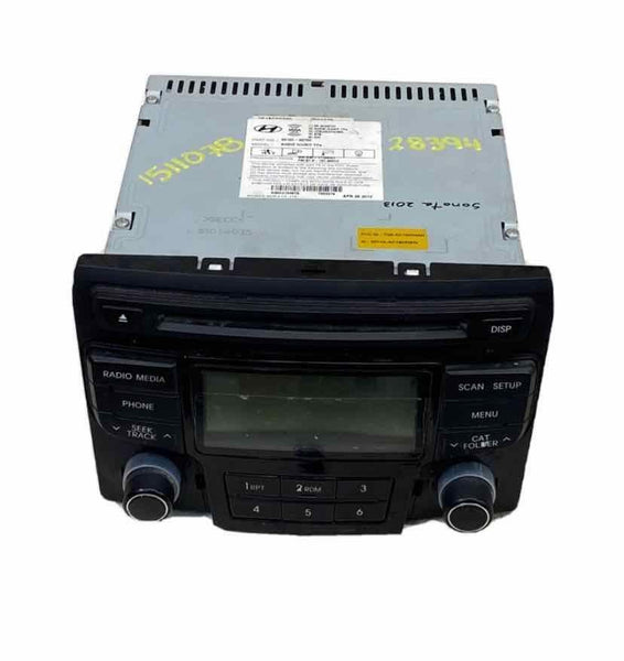 2012 2014 HYUNDAI SONATA RADIO RECEIVER ASSY OEM W/O NAVIGATION OEM 961803Q700