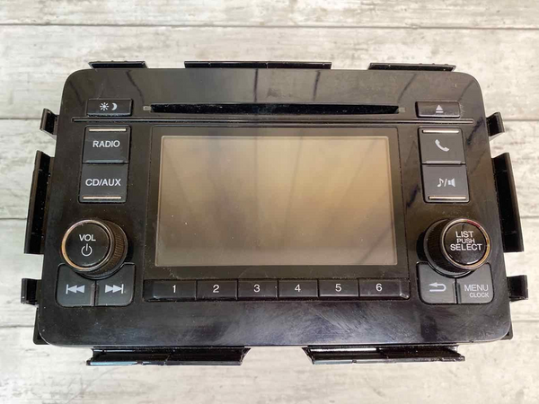 PANTALLA Y RECEPTOR DE RADIO PARA HONDA HRV LX 2016 (MERCADO ESTADOUNIDENSE) OEM 39100T7WA71