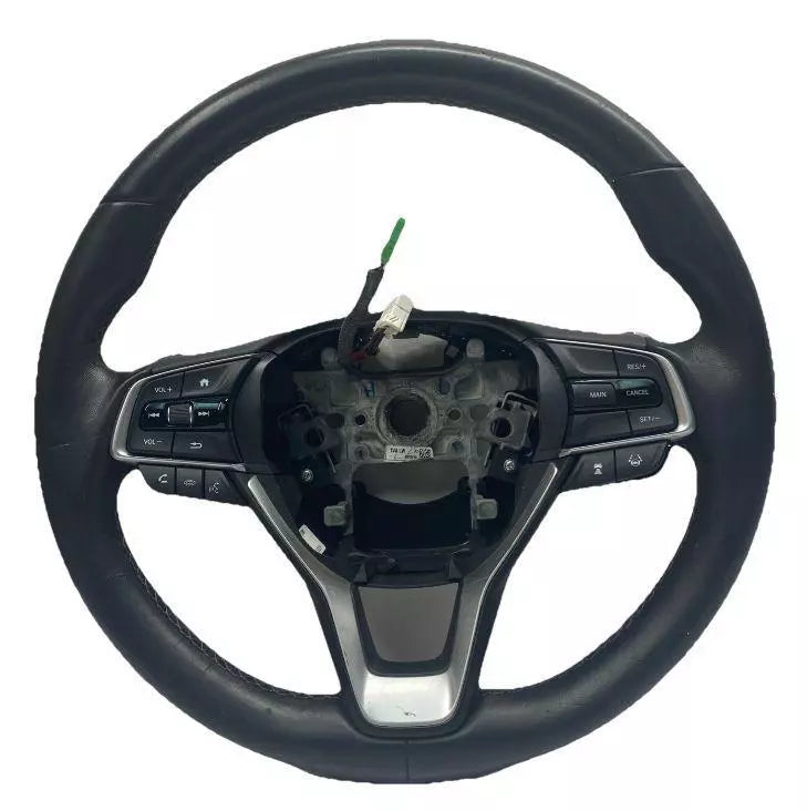 2018 TO 2022 HONDA ACCORD STEERING WHEEL LEATHER BLACK ASSY OEM 78501TVAA10ZA