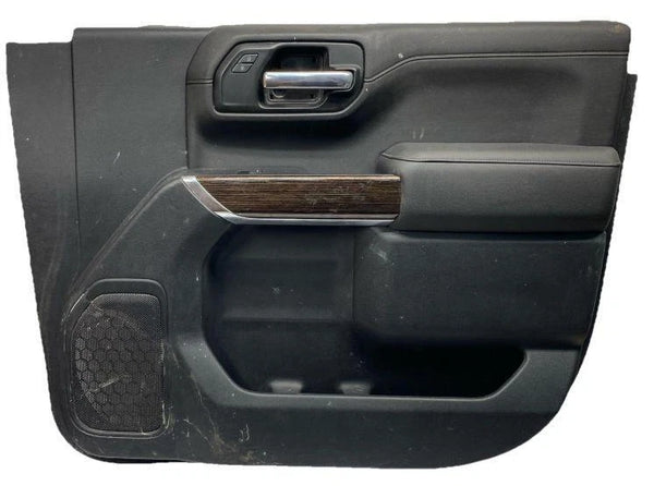 2019 TO 2022 GMC SIERRA 1500 PICKUP DOOR PANEL FRONT RIGFHT SIDE 84603601 FRONT BLACK